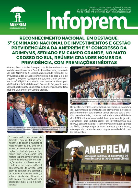 Capa INFOPREM Outubro 2024