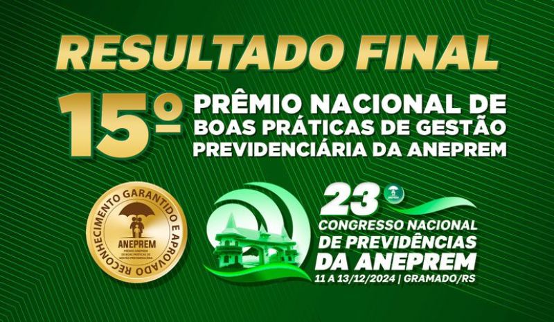 Resultado do 15º Prêmio Nacional de Boas Práticas da ANEPREM